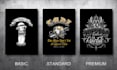 create a professional chicano design for tattoos or apparel