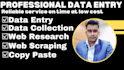 accurate data entry, google maps scraping and email finder