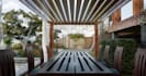 design front yard backyard and realistic landscape render as landscape architect
