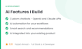 build an ai powered web app or chatbot with react and node js