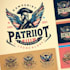 do make greatest awesome patriot logo