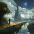 make game concept art background and environment