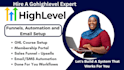 setup your gohighlevel course membership site funnel and email automation