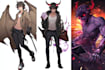 draw anime and game style characters art