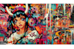 create custom graffiti art designs murals and wall arts