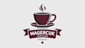 design coffee logo, tea, café, green tea, tea