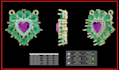 custom jewelry cad design and stl and 3dm files