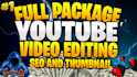 do gaming video editing for youtube and twitch stream