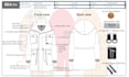 design clothing flat sketch techpack apparel color cad
