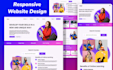 website ux ui, mobile ux ui design or dashboard design using figma, ui ux design