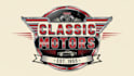 design retro vintage logo with copyrights