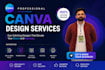 design professional canva templates for social media