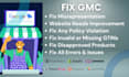 fix gmc google merchant center suspension, misrepresentation