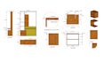 do custom melamine or mdf furniture with 2d, 3d and cutlist