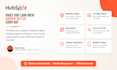 build hubspot website, landing pages and blog