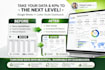 design a looker studio dashboard from your google sheets data with live updates