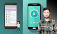 develop a native android app with rest API support