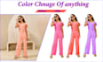 photo color change, recolor, pattern change, complex hair masking