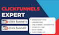 design high converting sales funnel landing page using clickfunnels