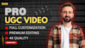 engineer ai ugc video ads for tiktok ads ,facebook video ads and dropshipping