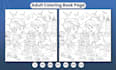 draw hidden object and spot the difference picture for your amazon KDP