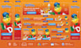 design animated HTML5 banner ads for google adroll or adwords