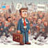 draw political cartoon and comic