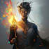 create game character art in unique style
