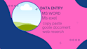 do data entry virtual assistant work