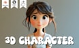 design and model a custom stylized 3d character for games or animation