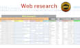 be web scrape and scraping, data entry and scrape