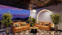 render 3d interior, interior design, house, restaurant