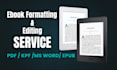 professionally proofread format and design amazon  KDP book interior and cover