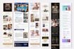 design a professional email newsletter