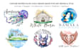 design a custom watercolor logo for your brand