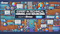 expert in technical hiring and sourcing
