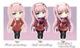 draw cute anime chibi character in full body