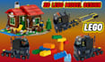 create custom 3d lego model design, minifigure, minecraft, animation lego set