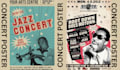 draw retro vintage posters for music movies concert event film poster flyers