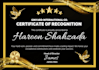 design custom awards and diploma certificates