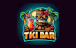 create awesome tiki bar mascot logo with express delivery