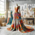 draw fashion collection , illustration