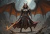 create high quality dnd character portrait, full or half body