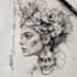 make stunning pet tattoo design in line art