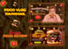 do food thumbnail design youtube thumbnail design