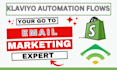 setup klaviyo email automation flows for shopify store