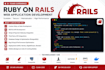 develop, fix, and maintain ruby on rails web applications