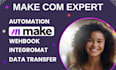 setup make com automation airtable made com zapier make com integromat