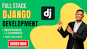 develop  rest API and web app using django rest framework