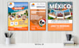 design a flyer, bifold, trifold, brochure, business card in less than 6 hours